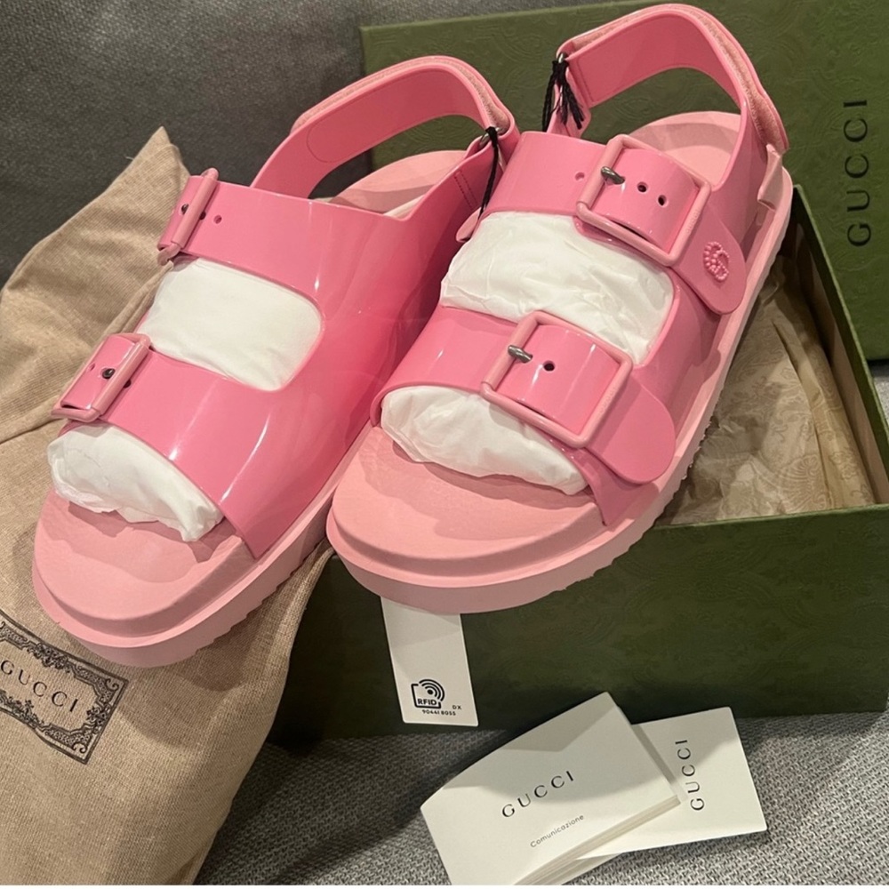 Authentic Gucci Dad Sandals size 39.